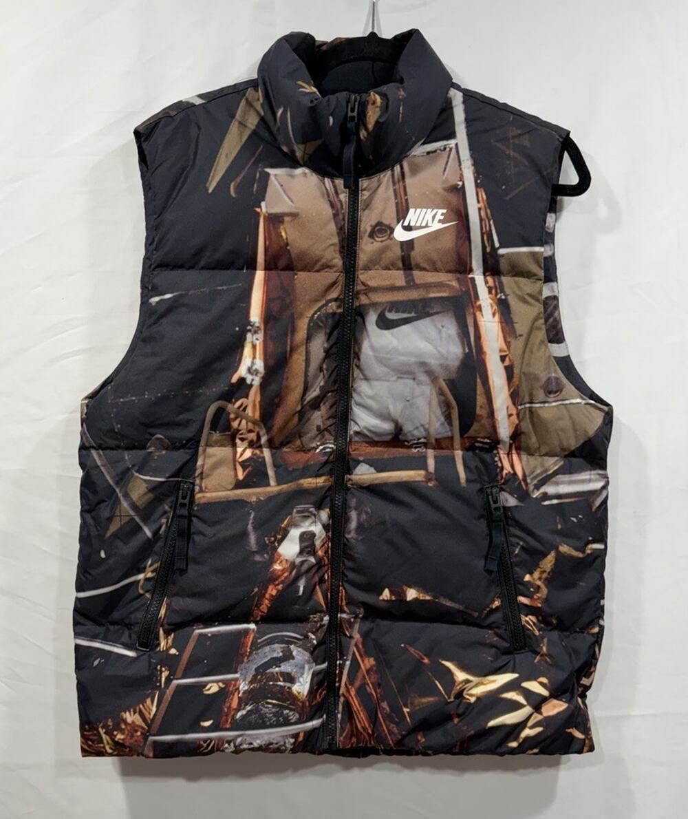 Nike Sportswear Therma-FIT Men's Zero Gravity Down Vest DD8273-010 Size S Moon